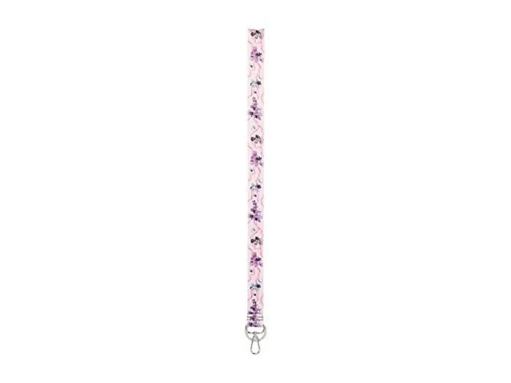 Vera Bradley Women's Cotton Wide Lanyard  Hope Blooms Pink  One Size